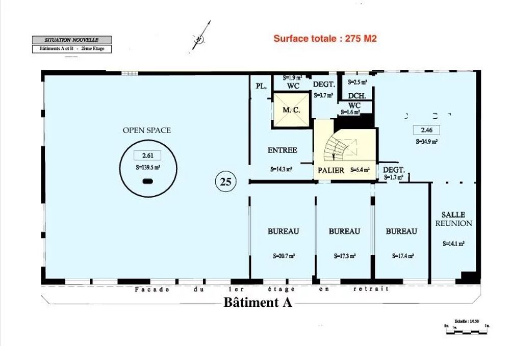   IVRY-SUR-SEINE BUREAUX OU ACTIVITÉS 275 M² Ivry-sur-seine
