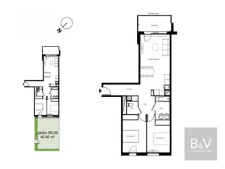  Appartement  vendre 3 pices 65 m