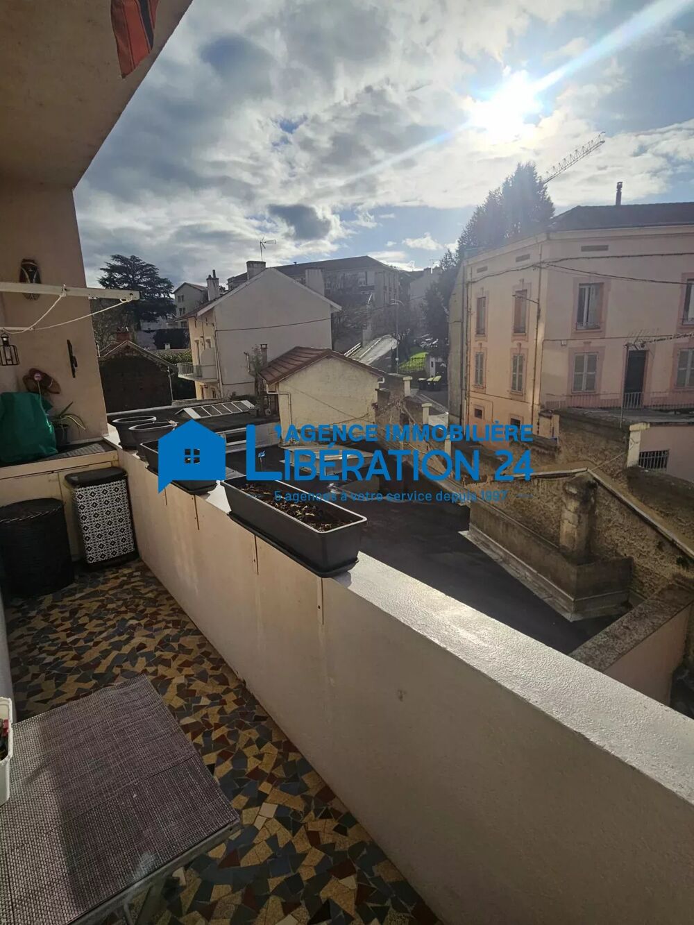 Proche gare - T4 105m² avec 2 balcons