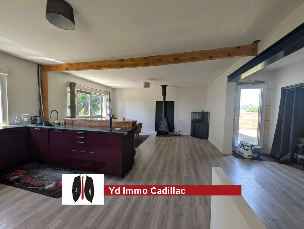 CADILLAC maison 155 m², 3ch, grand jardin