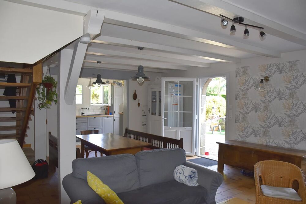 Vente Maison MOËLAN-SUR-MER : CHAUMIÈRE 3 CHAMBRES AVEC PISCINE Moëlan-sur-mer