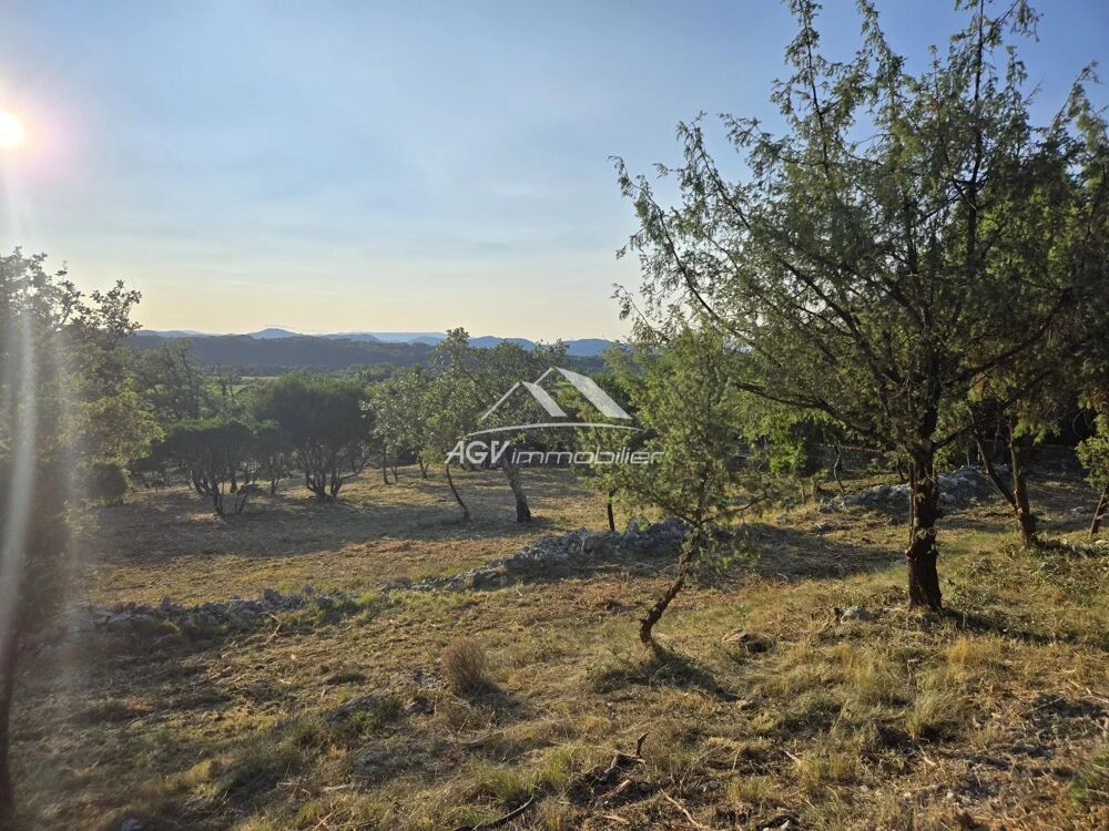 Vente Terrain Terrain 2181m², vue sur les cévennes Allègre-les-fumades