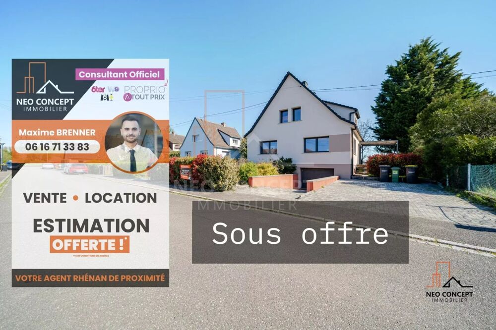 * HERRLISHEIM - Très belle maison entièrement rénovée en 2017 di