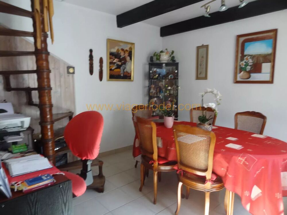 Vente Maison Réf. 10 057 - VIAGER OCCUPE - SAINT-CHRISTOL (34) Entre-vignes