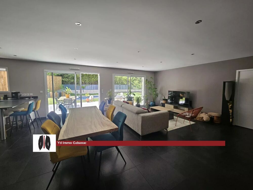Vente Maison Maison contemporaine avec piscine, vue forêt et dépendance Cabanac-et-villagrains