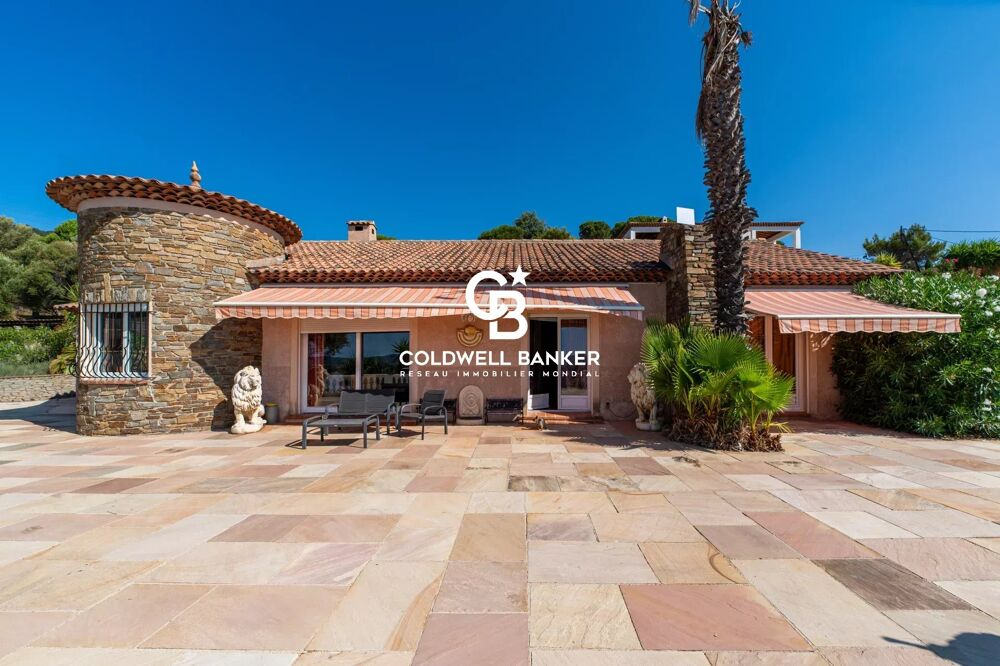 Vente Maison Villa de plain-pied avec panorama exceptionnel sur la Méditerran Bormes-les-mimosas