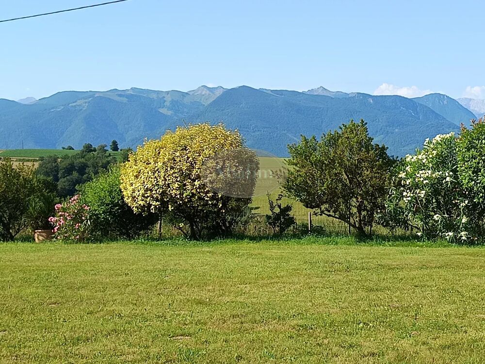 Vente Maison Contemporaine vue panoramique Pyrénées et piscine. Nay