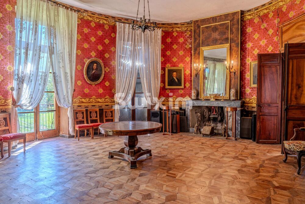 Petit château sur les rives de l'Isère, avec dépendances et Parc