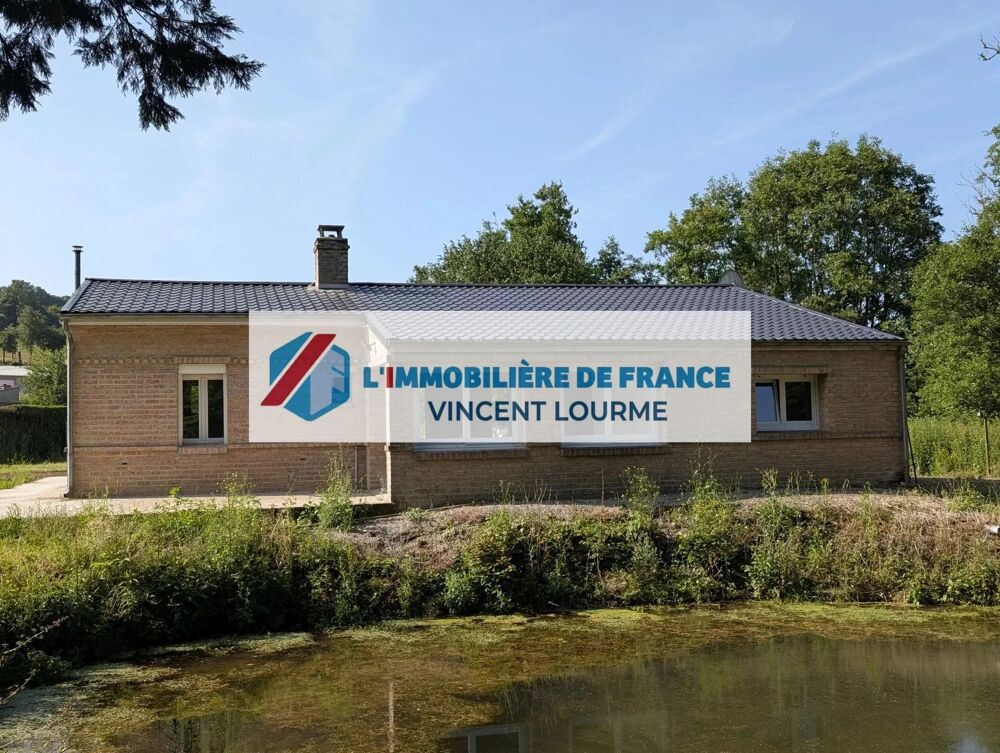 Plain-pied rénové récemment  Terrain clos de 2300 m² avec plans