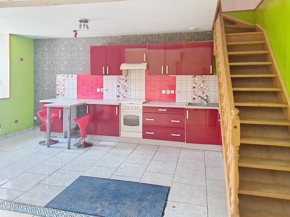Vente Maison Maison de village 4 pièces avec grand terrain – Axe Laon – Marle Laon