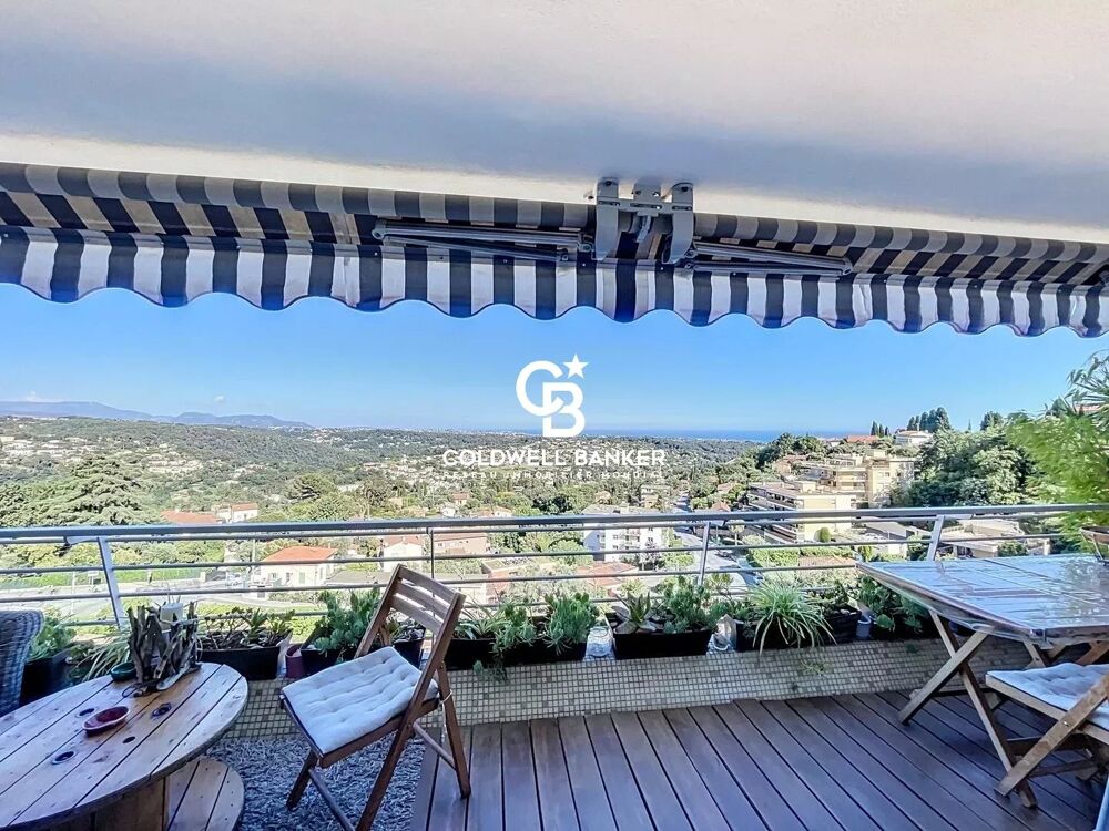 Appartement 3 pièces vue mer - Vence