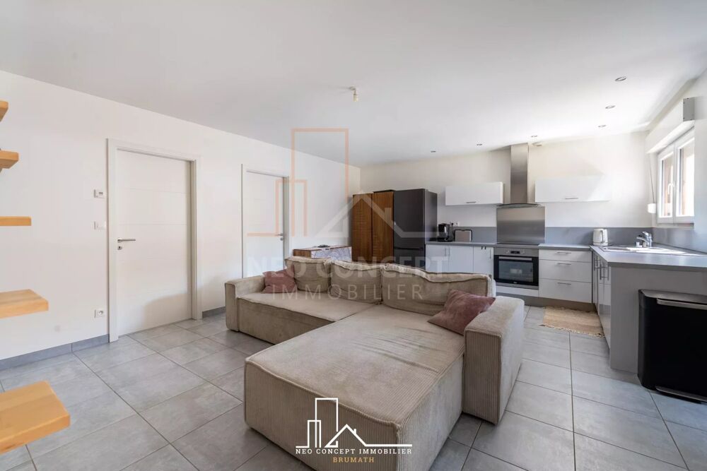 Vente Appartement Superbe Duplex Rénové avec Terrasse et parking – Au Cœur de Brum Brumath