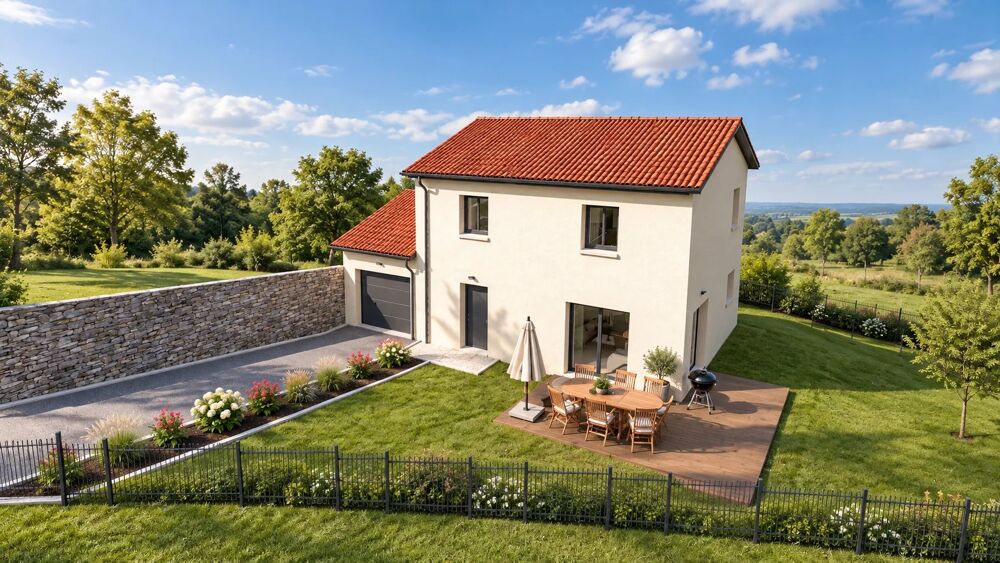 Vente Maison Rive-de-Gier – Maison T4 de 85 m² avec garage Rive-de-gier