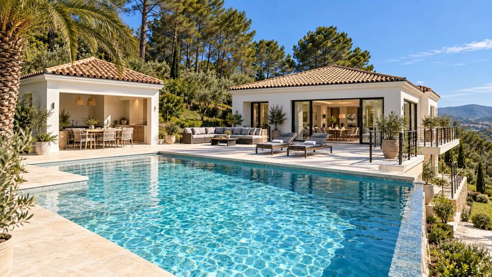 LE THORONET  VILLA CONTEMPORAINE EN POSITION DOMINANTE