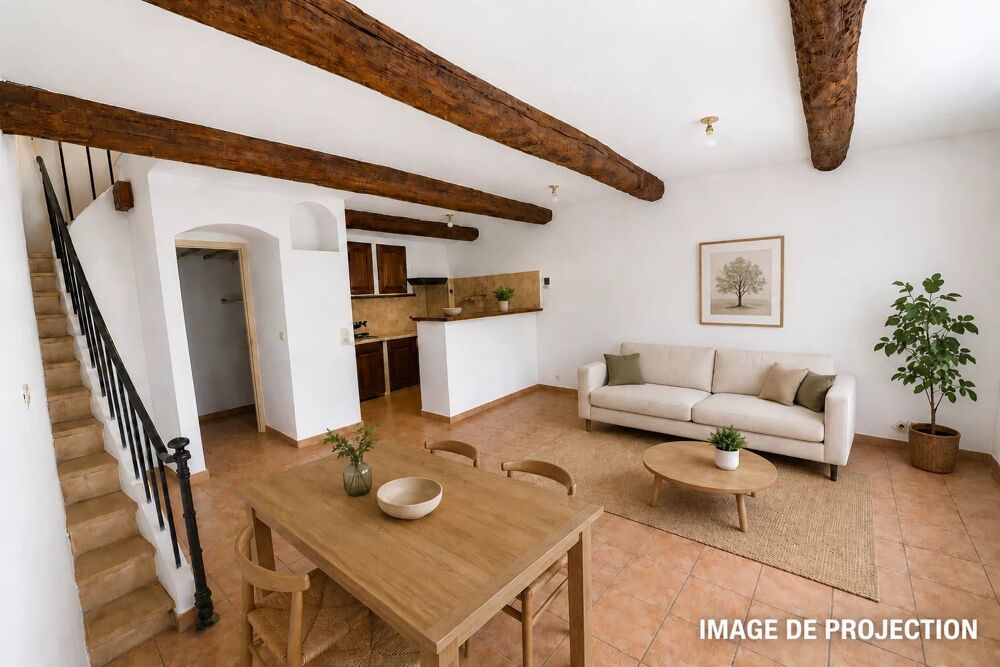 GONFARON  Maison de village lumineuse avec combles aménageables
