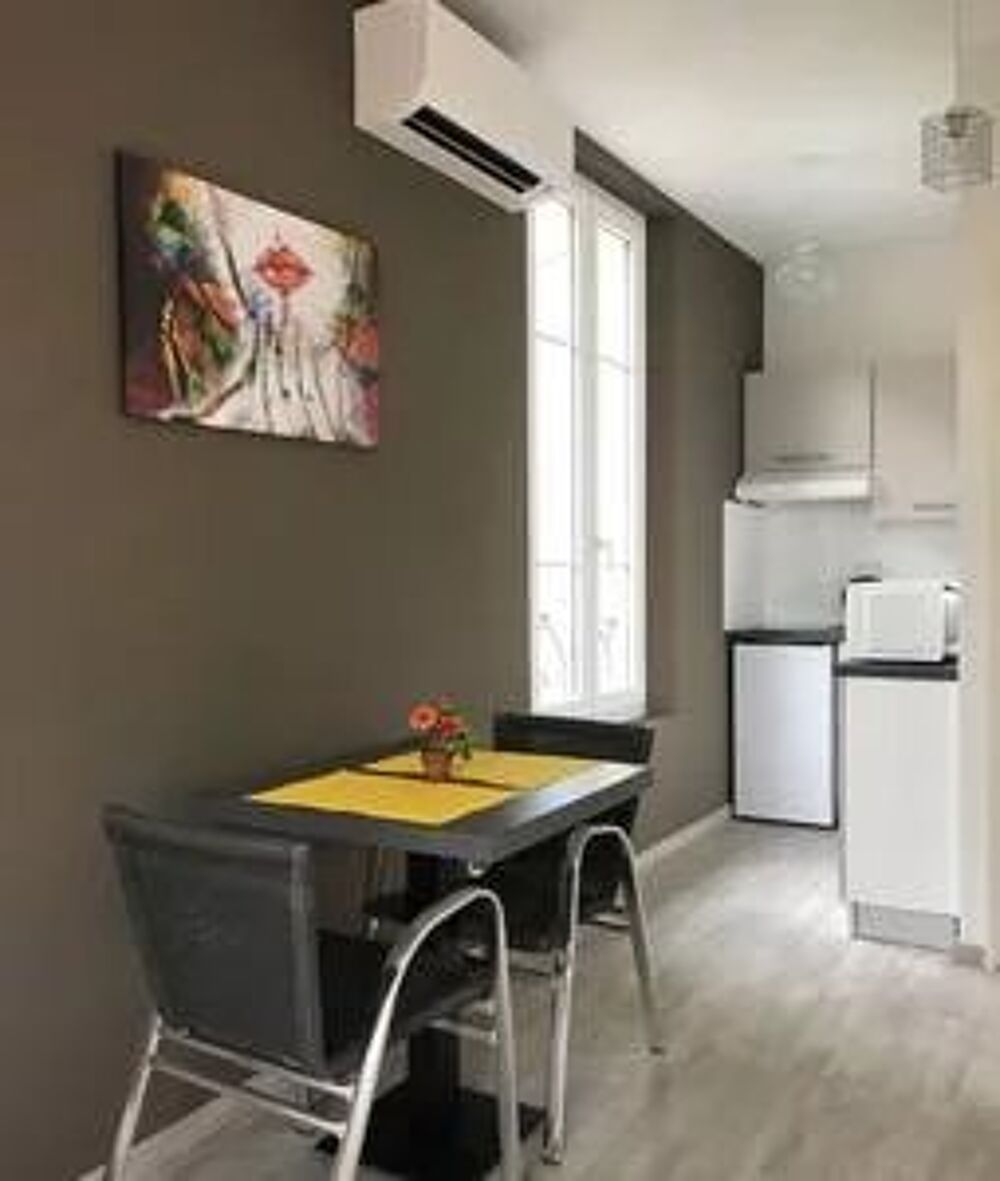 Location Appartement Studio de 21m² avec balcon et parking sous sol Nice