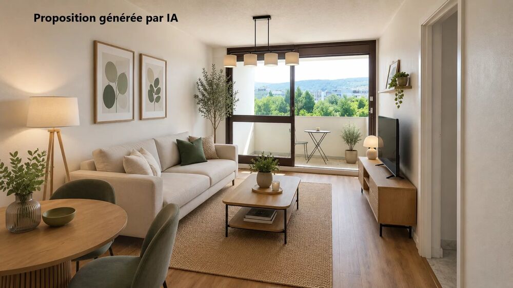 Echirolles T2 Vue dégagée et très lumineux