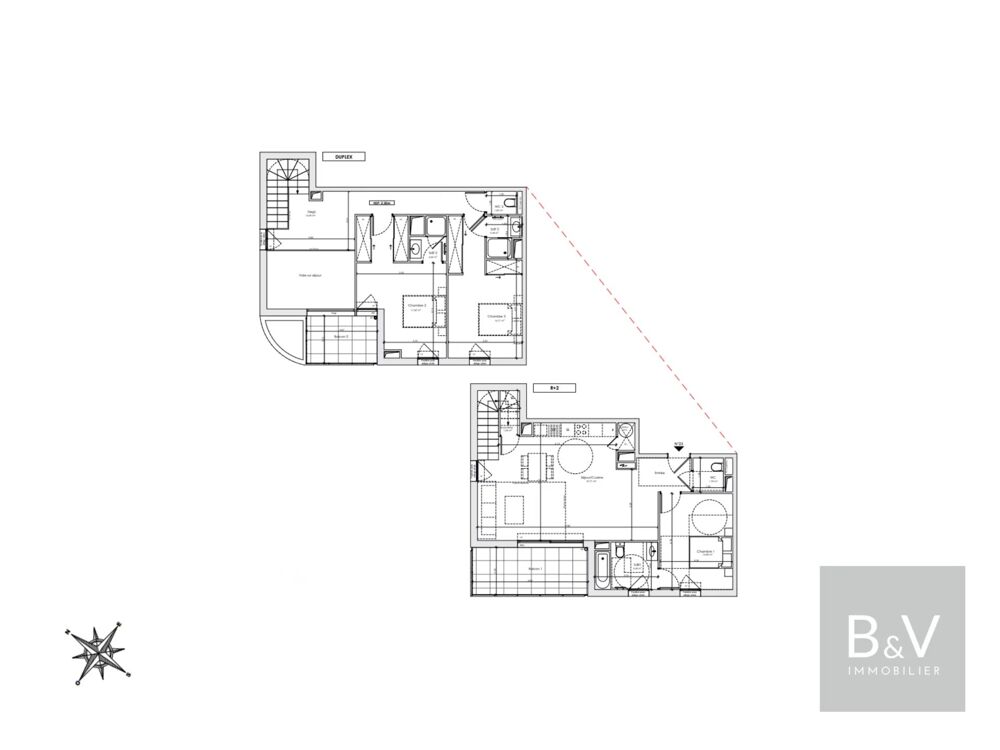 Vente Appartement Superbe duplex 4 pièces de 114 m² avec terrasse et balcon, derni Antibes