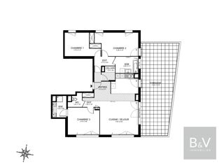  Appartement � vendre 4 pi�ces 109 m�