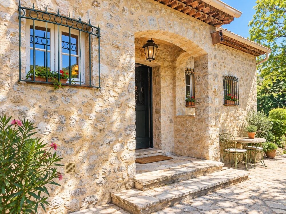 Vente Maison AUTHENTIQUE VILLA PROVENÇALE EN PIERRE AVEC PISCINE & JARDIN MÉD Saint-vallier-de-thiey