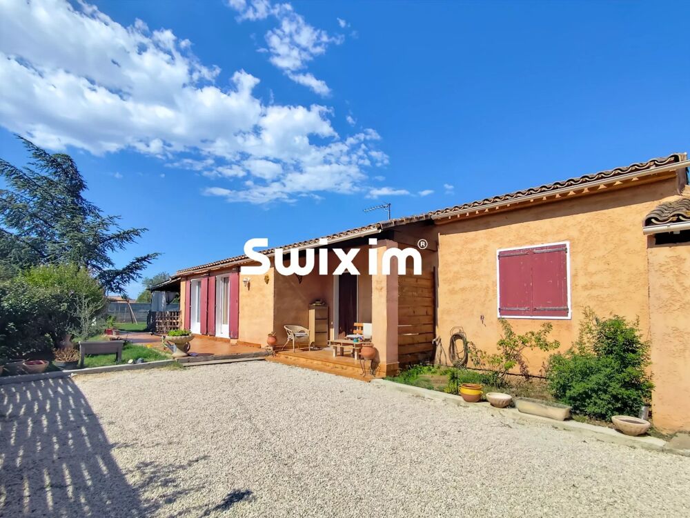Maison de plain-pied avec jardin, 3 chambres, garage