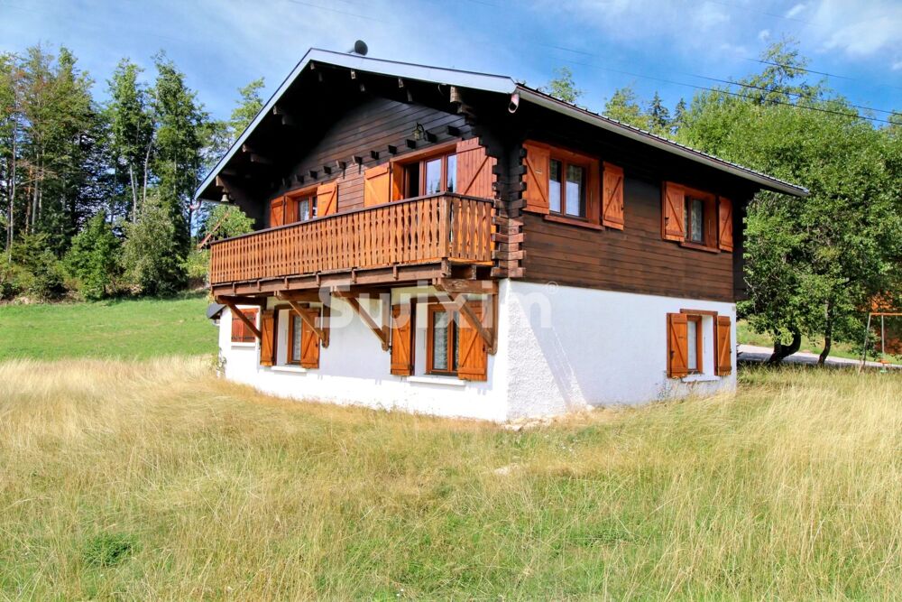 Vente Maison Chalet familial 5 pièces – 4 chambres – Terrain 801 m² – Balcon Lamoura