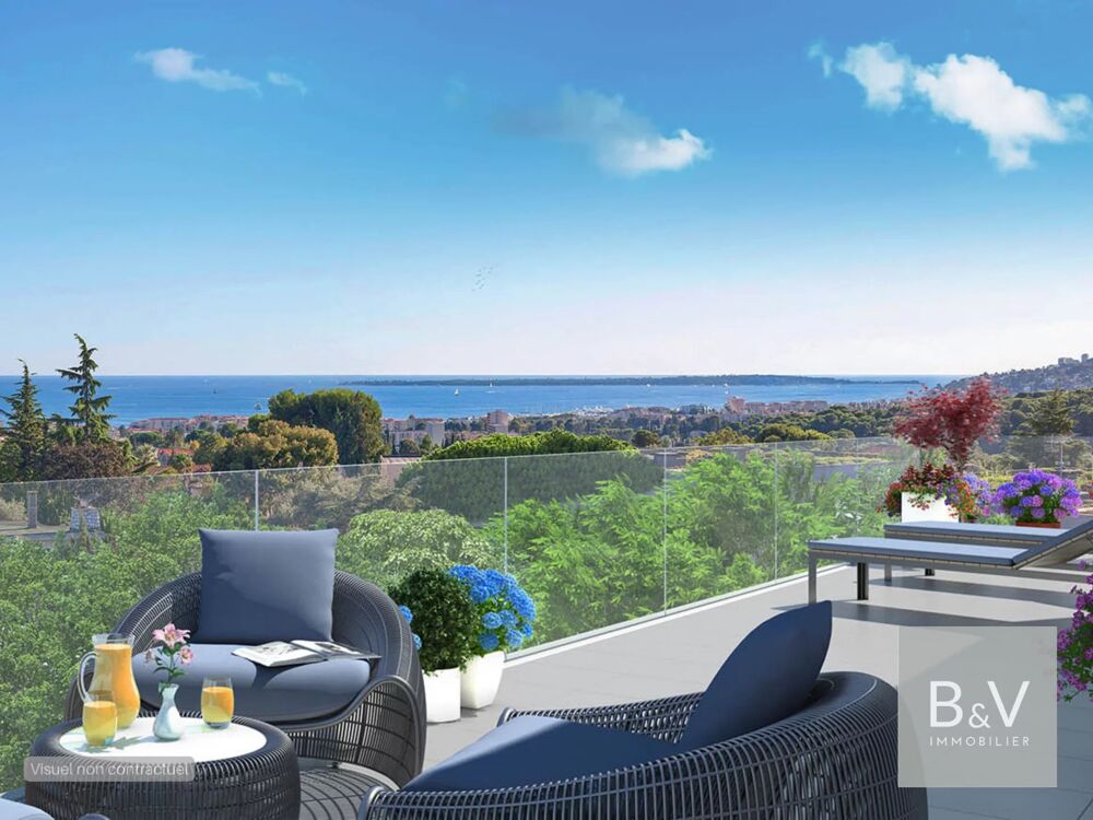 Superbe 4 pièces de 82 m² avec solarium et vue Mer et montagnes