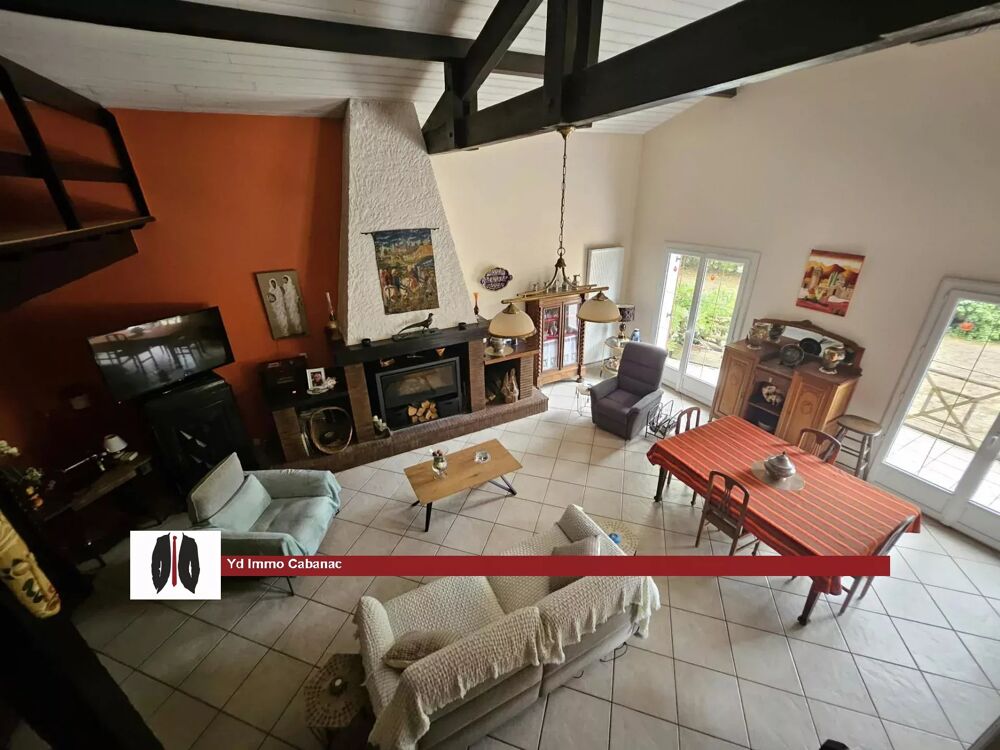 Vente Maison Grande maison landaise de plus de 210 m² sur vaste terrain arbor Cabanac-et-villagrains