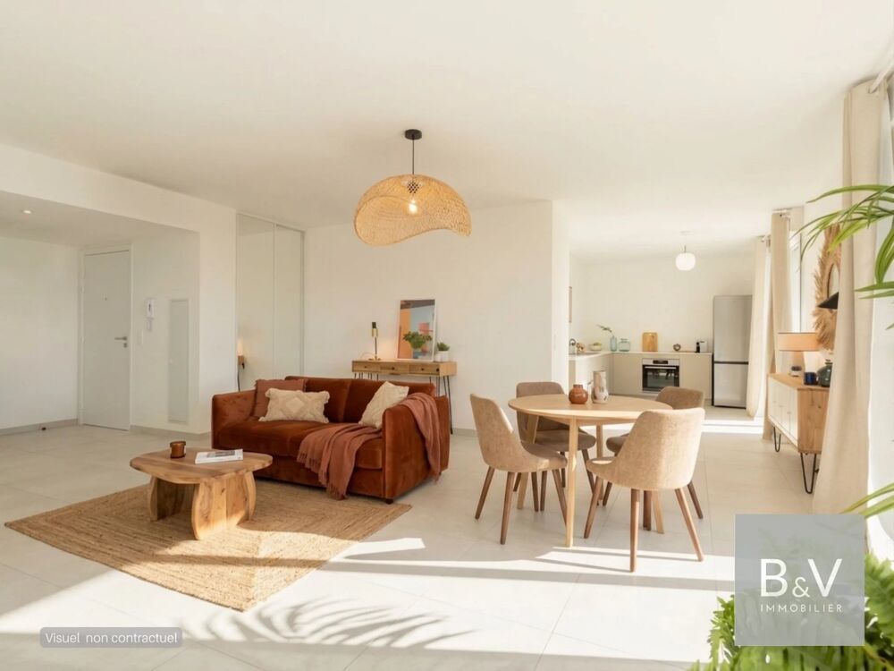 Appartement dexception 3 pièces de 69 m² avec terrasse de 90 m²