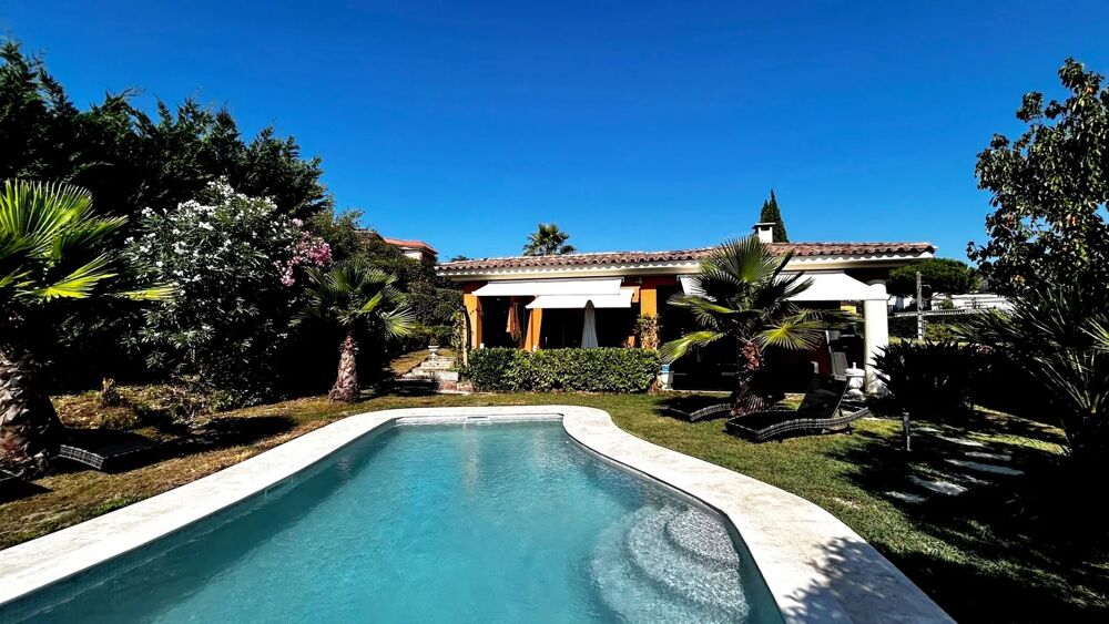 Mandelieu Belle Villa de 148 m² Dans un domaine fermé sécurisé.