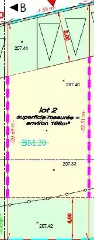  Terrain � vendre 168 m�