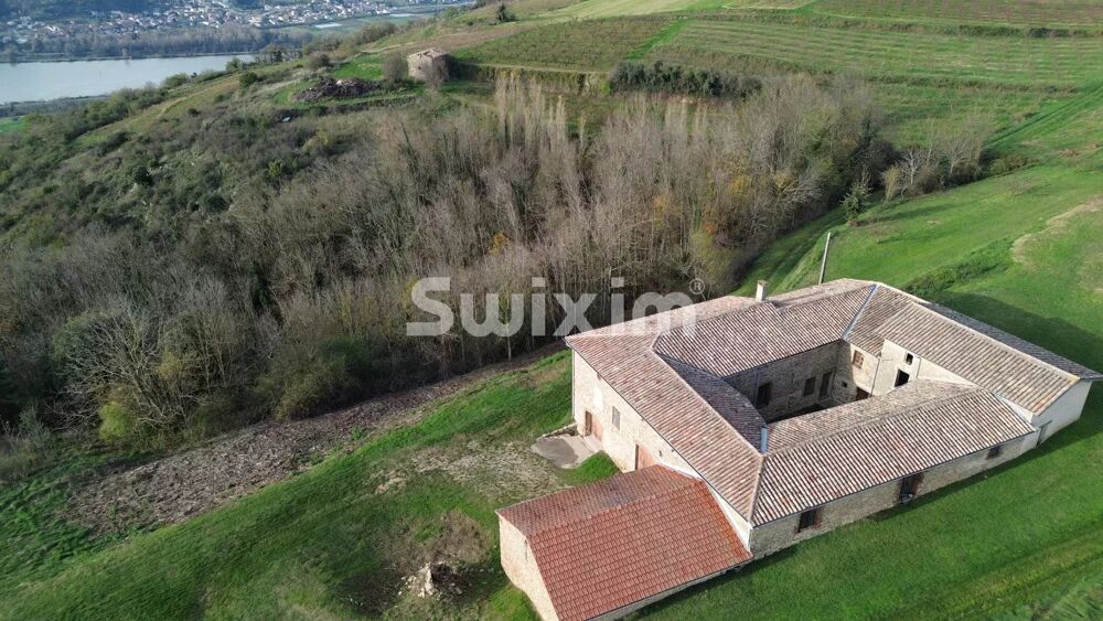 Vente Maison A Serves sur Rhône ferme à restaurer avec 11ha et superbe vue su Serves-sur-rhône