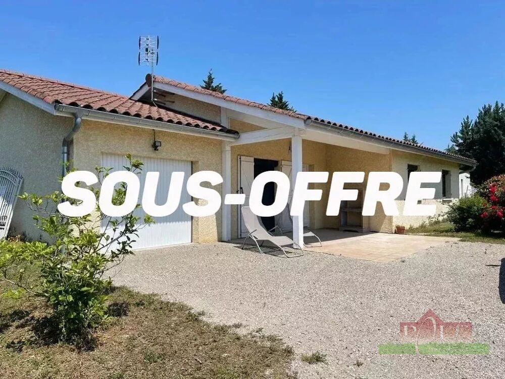 VIENNE, Villa T4 de plain pied de 90m² avec garage et un terrain