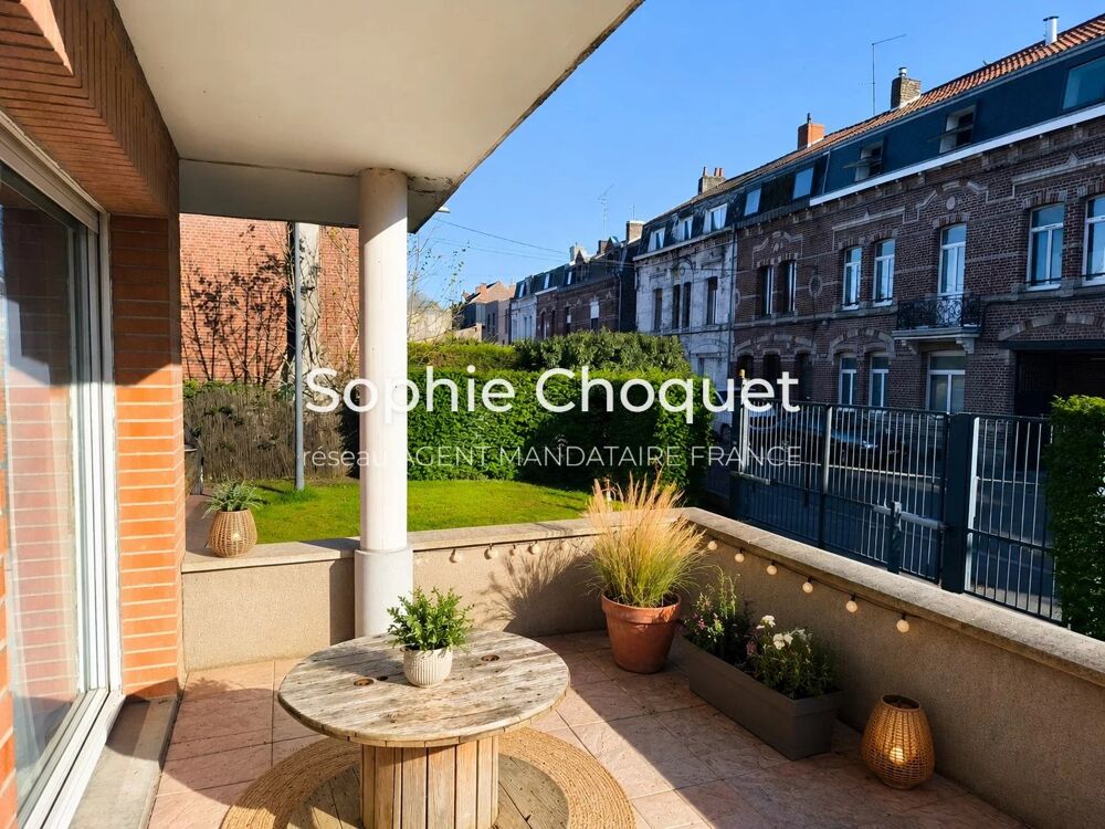 Vente Appartement COUP DE CŒUR - APPARTEMENT T3 AVEC TERRASSE PLEIN SUD, GARAGE ET Valenciennes