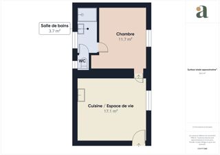  Appartement � vendre 2 pi�ces 33 m�