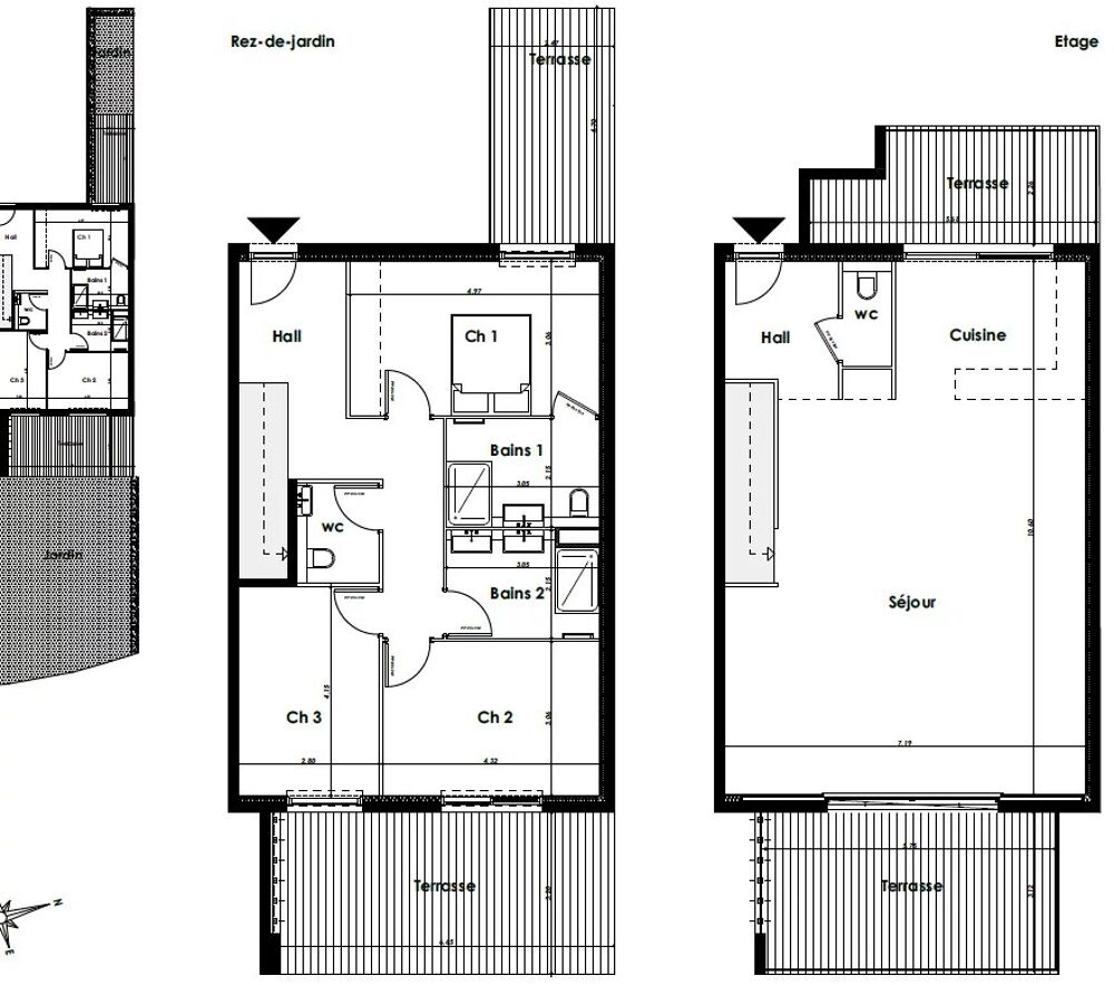Vente Appartement APPARTEMENT/VILLA 142M²- GARAGE 3 VOITURES Biot