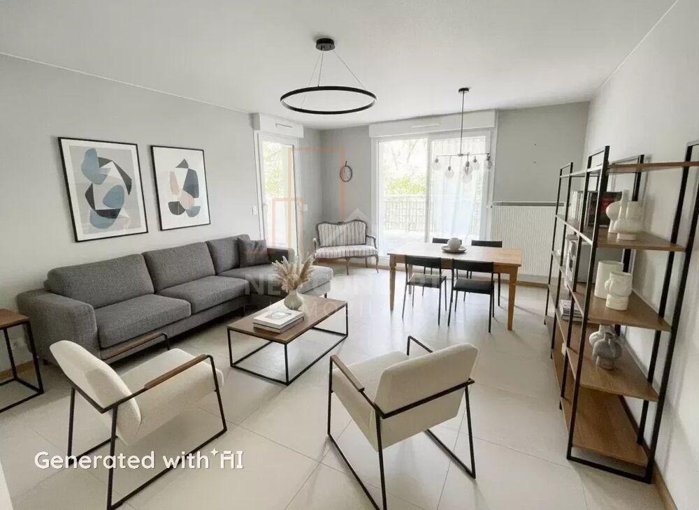 Bel appartement en rez-de-jardin de type 3 pièces de 67,06 m² Ca