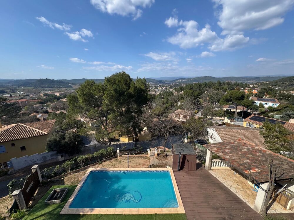 VIDAUBAN VILLA 153 M² 4 CHAMBRES VUE DOMINANTE