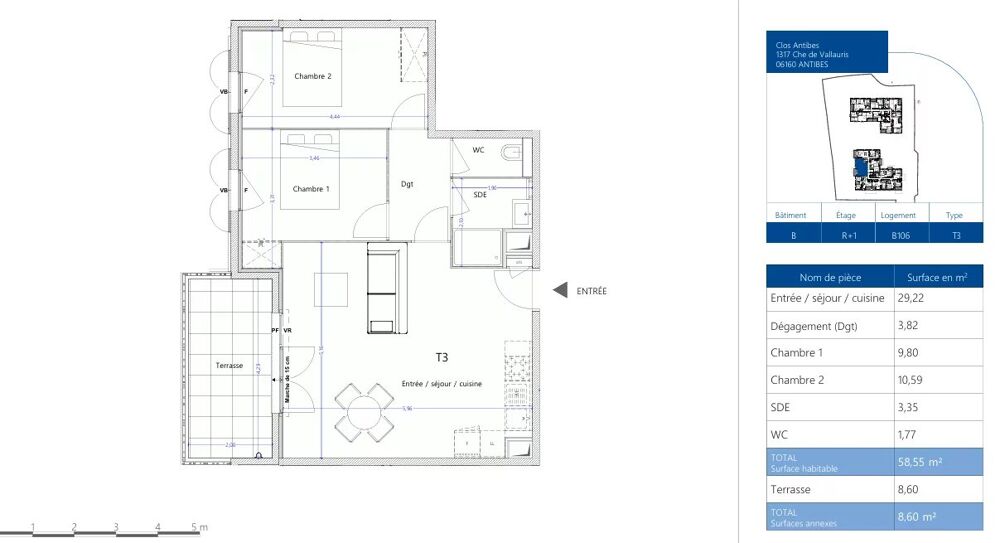 Vente Appartement Antibes/Programme neuf Antibes