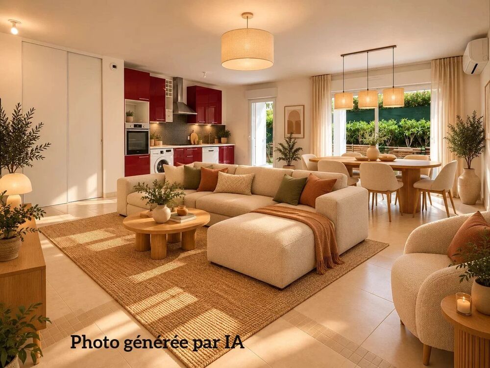 Vente Appartement Cannes Vente 3 pièces en rez de jardin Cannes