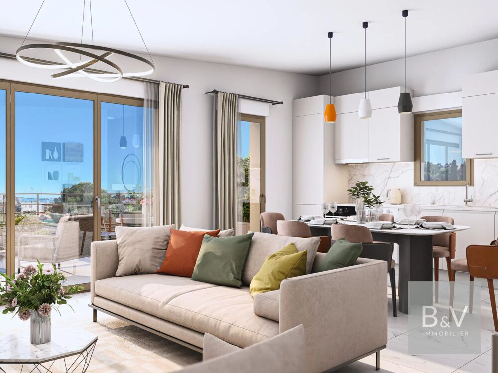 Appartement 4 pièces de 80 m² avec vue mer panoramique