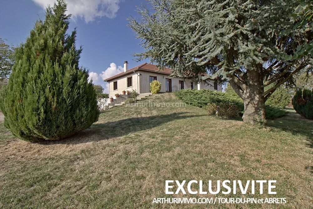 Vente Maison Maison sur sous-sol, AVEC VUE imprenable. Villages du lac de paladru