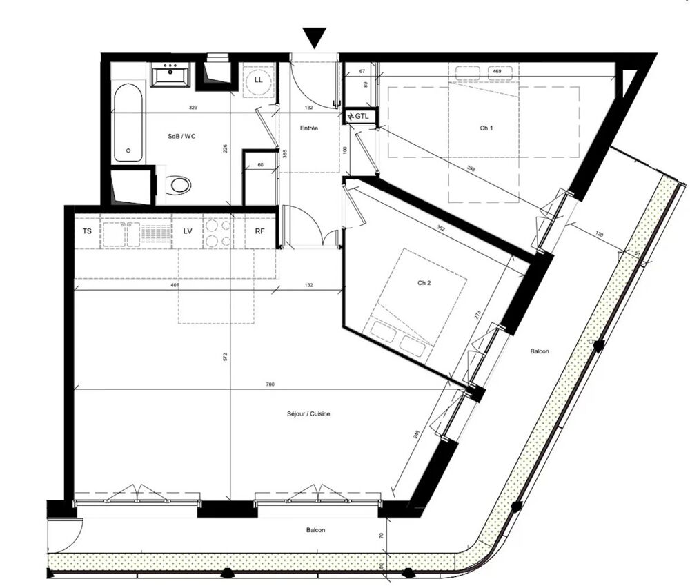 � vendre  Appartement Paris 13