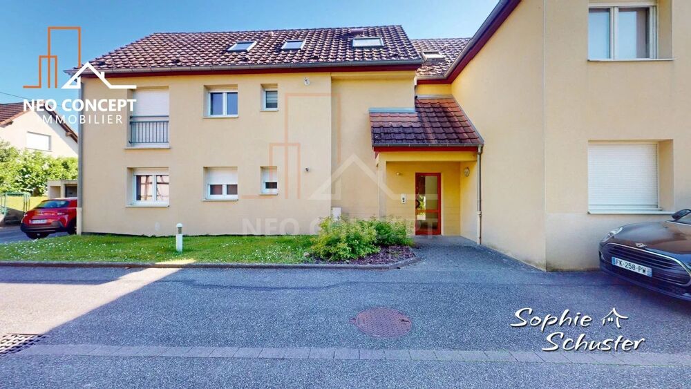 Duplex T4 lumineux avec balcon, garage et parking au calme