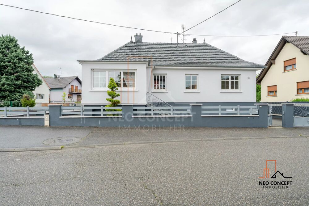 * SESSENHEIM - Maison de 118 m² à rafraichir intérieurement mais