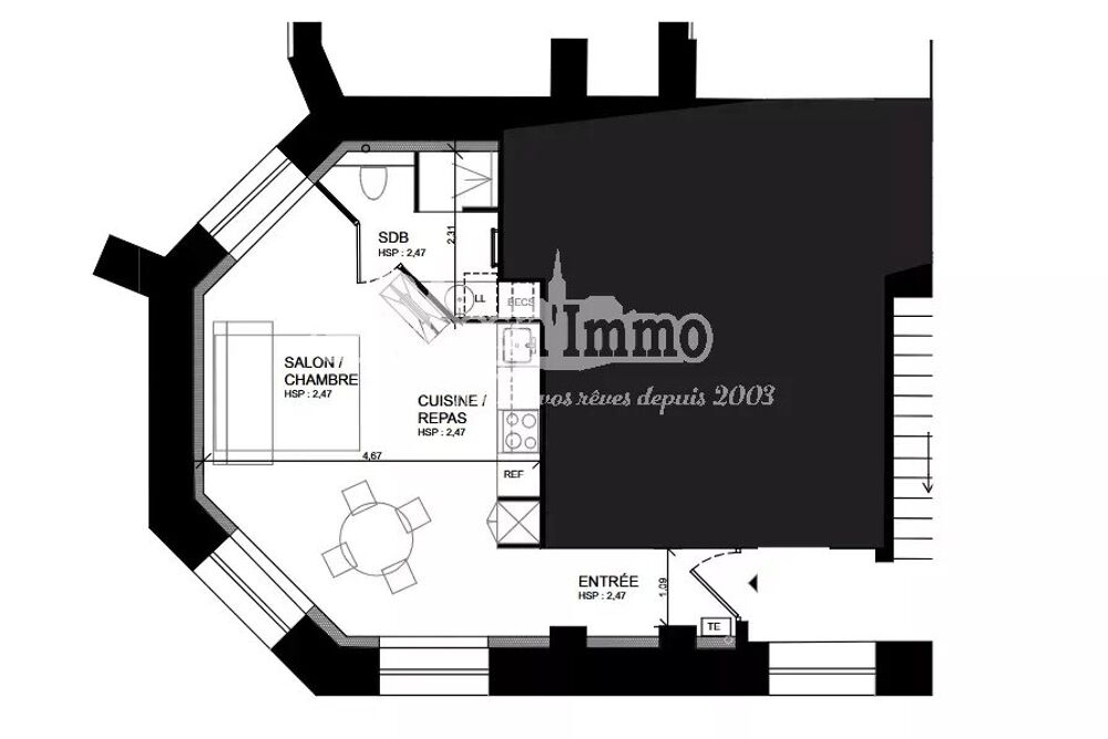 Vente Appartement Plateau à aménager Tarare avec extérieur Tarare