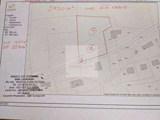  Terrain � vendre 3950 m�
