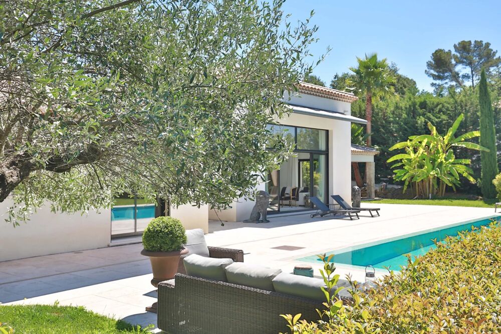 Vente Maison Villa CONTEMPORAINE de plain-pied à Roquefort-les-Pins, domaine Roquefort-les-pins