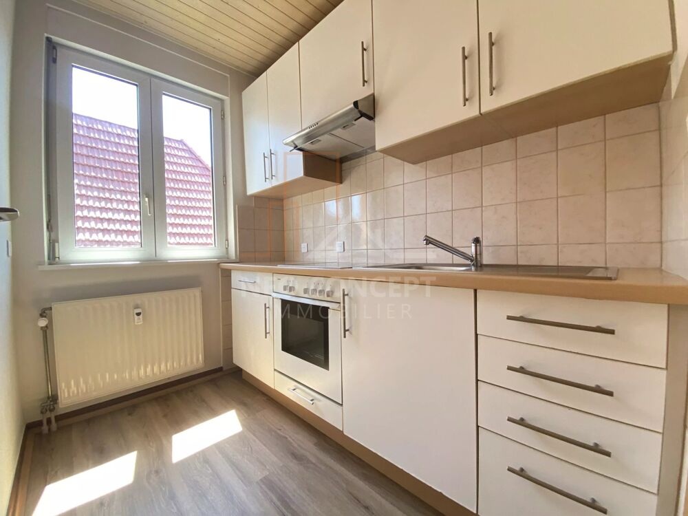 Wissembourg centre-ville, appartement 2 pièces de 45 m²