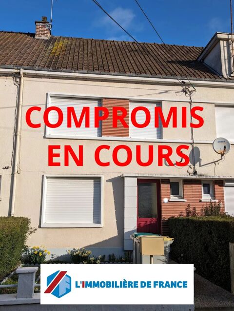 Maison proche centre ville en 2 chambres + bureau avec Terrasse 138320 Saint-Omer (62500)